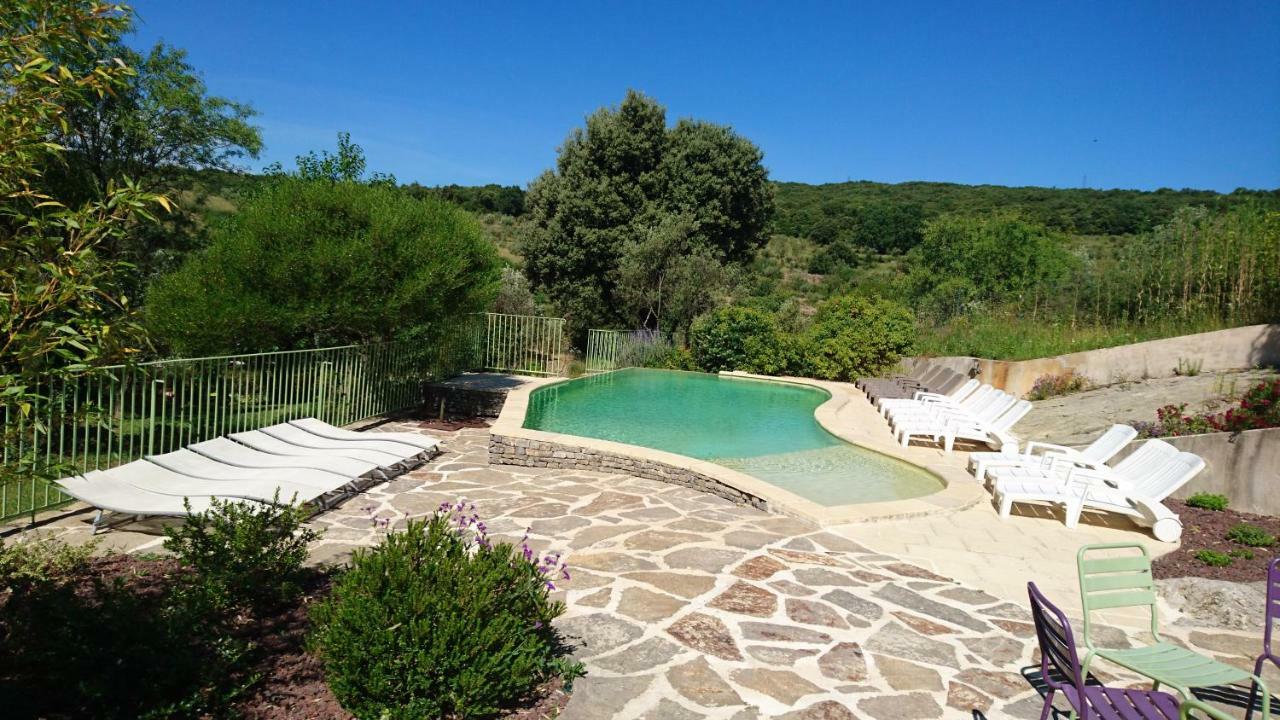 B&B Les Jardins Du Mas Evesque Rousson (Gard) Exterior foto