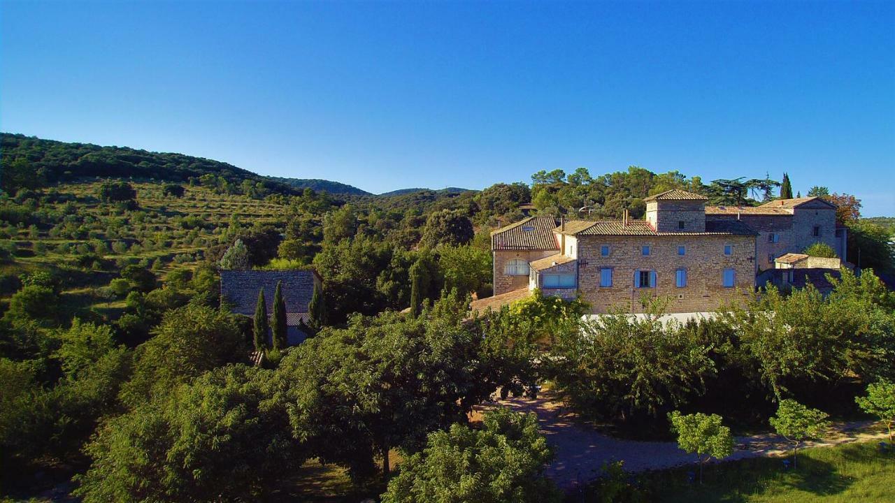 B&B Les Jardins Du Mas Evesque Rousson (Gard) Exterior foto